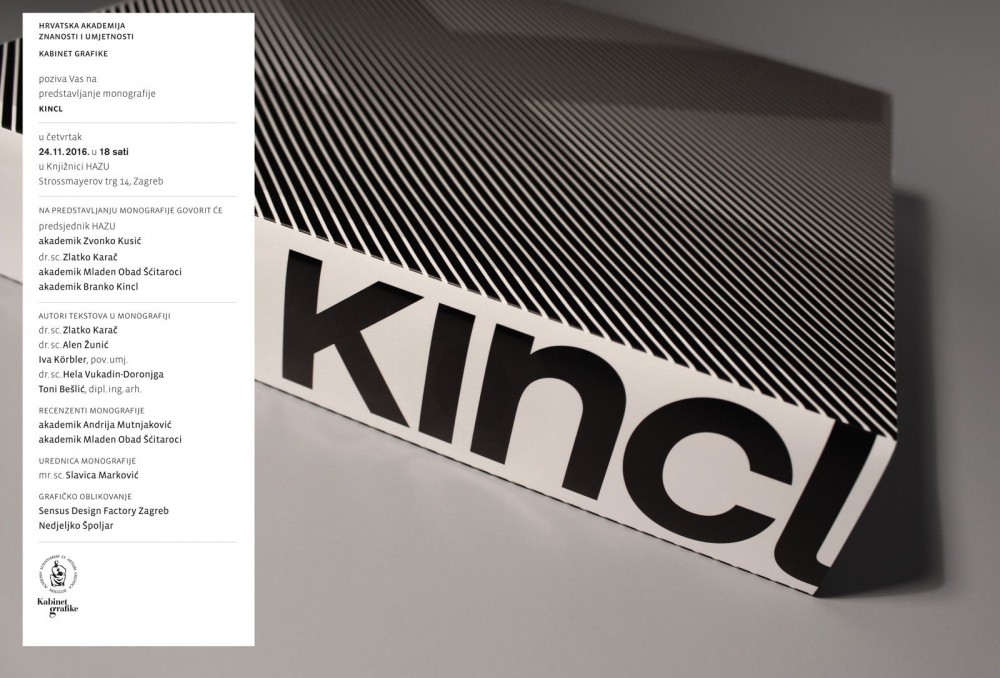 Predstavljanje monografije KINCL