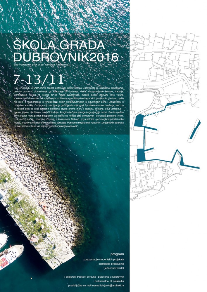 ŠKOLA GRADA – Dubrovnik 2016