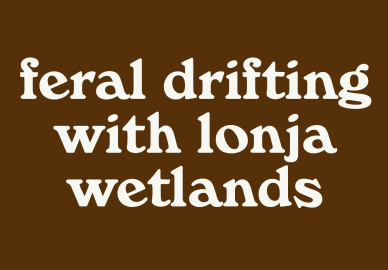 Feral Drifting with Lonja Wetlands – radionica