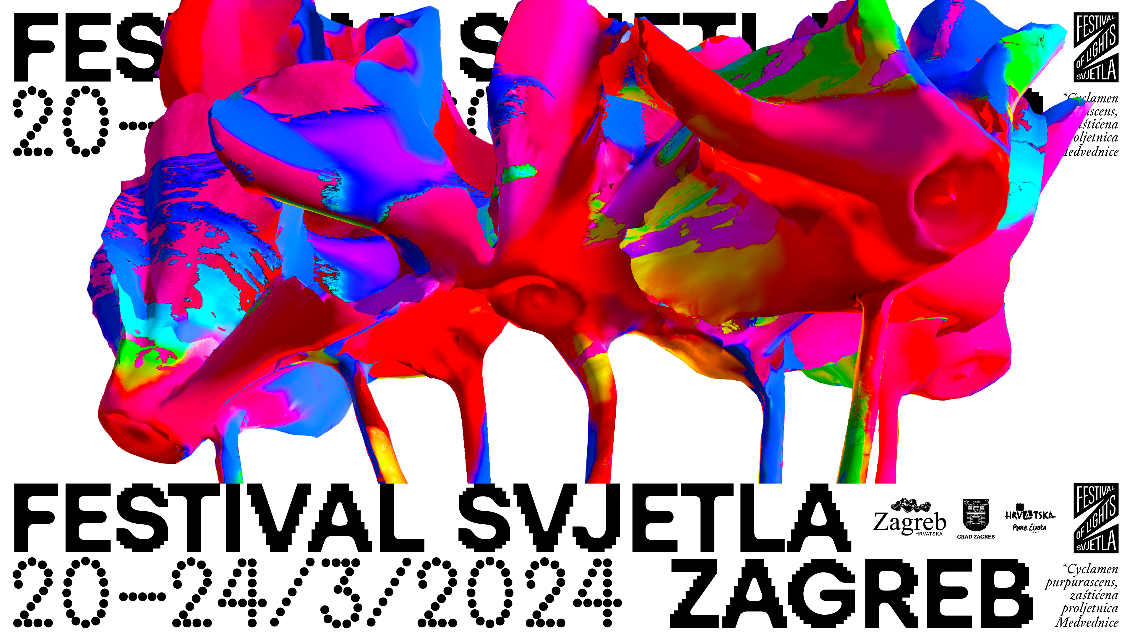 Festival svjetla Zagreb 2024.