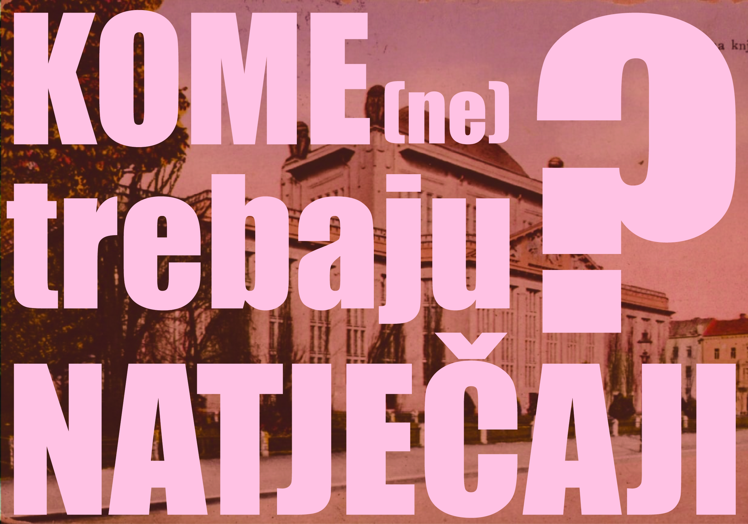 Okrugli stol: “Kome (ne) trebaju natječaji?”